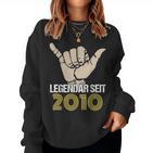 13Th Birthday Boy Girl 13 Years 2010  Sweatshirt Frauen