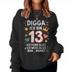 13Th Birthday Girl 13 Years 2011  Decoration Sweatshirt Frauen