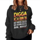 16Th Birthday Boy Girl 16 Years 2009  Sweatshirt Frauen