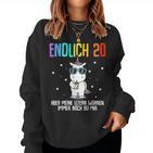 20Th Birthday Man Woman 20 Years 2003 Decorative  Sweatshirt Frauen