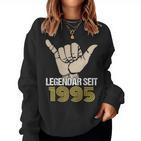 26Th Birthday Ladies 1995 Man Woman 26 Years Sweatshirt Frauen