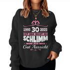 30Th Birthday Woman 30Th Birthday Women'sintage 1995 Women's Sweatshirt Frauen