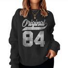 39Th Birthday Original Womenintage 1984 Sweatshirt Frauen