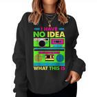 90S 80S Outfit Women's Party 90S Boys Children's Sweatshirt Frauen