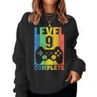 9Th Birthday Boy Girl Level 9 Years 2014 Sweatshirt Frauen