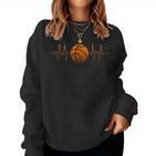 Basketball For N Girls Boys Love Basket Sweatshirt Frauen