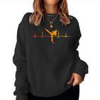 Boxing Kickboxer Boxing Kickbox Women's Sweatshirt Frauen