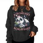 Cuddly Sleep Panda Bear With Panda Boys Sweatshirt Frauen