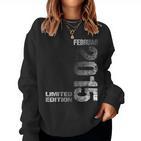 Februar 2015 Junge Mädchen 10 Geburtstag Limited Edition Sweatshirt Frauen