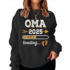 Grandma 2025 Loading Future Grandmother 2025Intage Sweatshirt Frauen