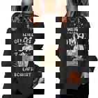Großmutter & 2 Enkel Offizielles Oma Schlaf Faultier Sweatshirt Frauen