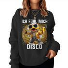 Ich Fühle Mich Disco Disco Duck Apres-Ski Party Sweatshirt Frauen