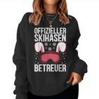 Official Skihaserl Caregiver Ski Skier Women's Sweatshirt Frauen