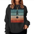 Retro Pinball Flipperautomat Flipper -Intage Pinball Sweatshirt Frauen