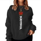 South Tyrol With South Tyrolean Eagle For And S Sweatshirt Frauen