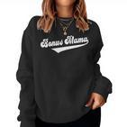 Women's Best Bonus Mama Birthday Stepmother Replacement Mum Step Mum Sweatshirt Frauen