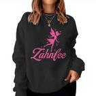 Zahnfee Dental Stomatology Dental Care Women's Sweatshirt Frauen