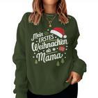 First Christmas As A Mum Sweatshirt Frauen