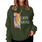 With Lion Mum Motif For Mother's Day Or Christmas Sweatshirt Frauen