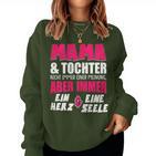 Mum And Daughter Mother For Mother's Day Christmas Sweatshirt Frauen