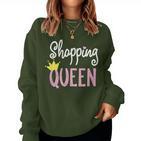 Shopping Queen Friday Xmas Day After Thanksgiving S Sweatshirt Frauen