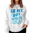 In My Boy Mom Era On Back Sweatshirt Frauen