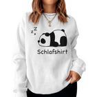 Müder Panda Cute Sleep Sweatshirt Frauen