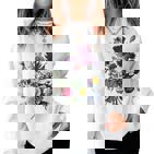 Vintage Botanische Blume Wildflower Garden Botanics Sweatshirt Frauen