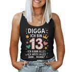 13Th Birthday Girl 13 Years 2011  Decoration Tank Top Frauen