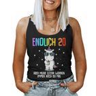 20Th Birthday Man Woman 20 Years 2003 Decorative  Tank Top Frauen