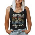 40Th Birthday Man Woman 40 Years 1985 Decorative  Tank Top Frauen