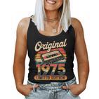 50Th Birthday Man Woman 50 Years Decoration 1975  Tank Top Frauen