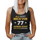 77Th Birthday Man Woman 77 Years 1946 Decorative  Tank Top Frauen