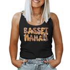 Basset Hound Groovy World's Best Basset Mama Tank Top Frauen