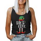 Beer Elf Family Outfit Family Partner Look Christmas Tank Top Frauen