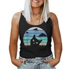 Cat Women's Meow Cat Motif Tank Top Frauen