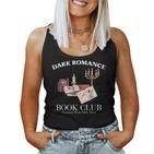 Dark Romance Book Club Romantic Heart Dirty Mind Quote Tank Top Frauen