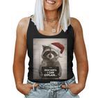 Christmas Outfit Women's Raccoon Tank Top Frauen