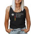 German Federal Institute For Delicious Beer Beer Tank Top Frauen