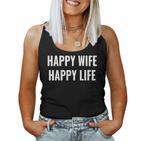 Happy Wife Happy Life Für Gute Ehemänner Tank Top Frauen