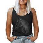 Horse Girls Rider Horse Head S Tank Top Frauen