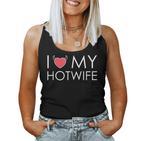 I Love My Hotwife Tank Top Frauen