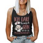 Lustige Pflegekraft Gesundheitswesen Krankenschwester Tank Top Frauen