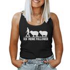 Meine Follower Sheep Saying Shepherd Farmer Woman Tank Top Frauen