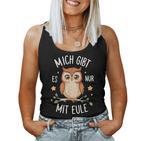 With Owl Tank Top Frauen