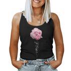 Peony For Women Tank Top Frauen