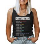 Perfect Ski Day Piste Beer Ski Holiday Après Ski Skier Tank Top Frauen