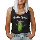 Pickle Queen Cucumber Lovers Cucumber Tank Top Frauen