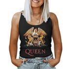 Queen Rock Music Band Logo By Rock Off Tank Top Frauen