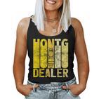 Retro Honey Dealer Beekeeper Bee Beekeeper Tank Top Frauen